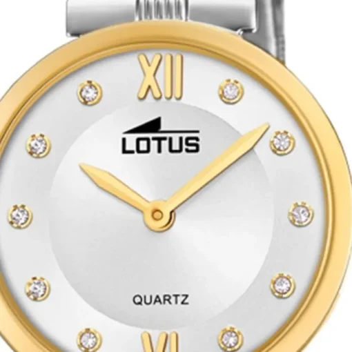 LOTUS Damen Armbanduhr Bliss 18542/3 Quarz Edelstahl silber gold UL18542/3