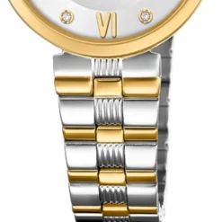 LOTUS Damen Armbanduhr Bliss 18542/3 Quarz Edelstahl silber gold UL18542/3