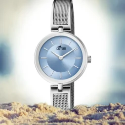 LOTUS Damen Armbanduhr Bliss 18597/2 Quarz Edelstahl silber UL18597/2