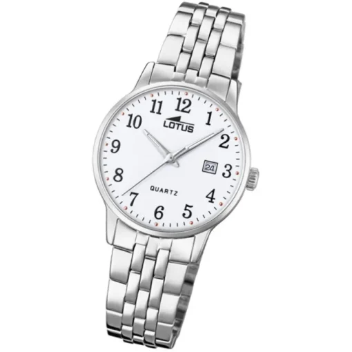 LOTUS Damen Armbanduhr Classic 18698/1 Quarz Edelstahl silber UL18698/1