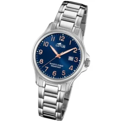 LOTUS Damen Armbanduhr Classic 18655/2 Quarz Edelstahl silber UL18655/2