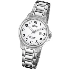 LOTUS Damen Armbanduhr Classic 18655/1 Quarz Edelstahl silber UL18655/1