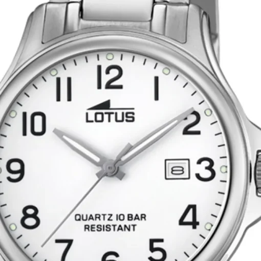 LOTUS Damen Armbanduhr Classic 18655/1 Quarz Edelstahl silber UL18655/1