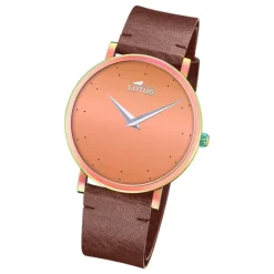 Lotus Damen Armbanduhr Minimalist 18778/2 Analog Leder braun UL18778/2