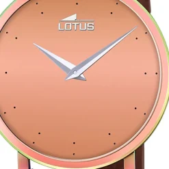 Lotus Damen Armbanduhr Minimalist 18778/2 Analog Leder braun UL18778/2
