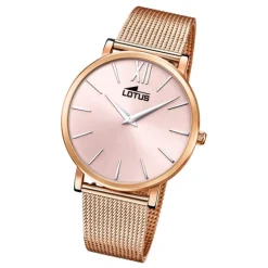 Lotus Damen Armbanduhr Smart Casual 18730/1 Analog Edelstahl rosegold UL18730/1