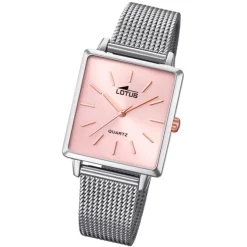 LOTUS Damen Armbanduhr Trendy 18718/2 Quarz Edelstahl silber UL18718/2