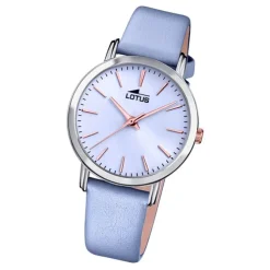 Lotus Damen Armbanduhr Trendy 18738/3 Analog Leder blau UL18738/3