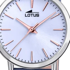 Lotus Damen Armbanduhr Trendy 18738/3 Analog Leder blau UL18738/3