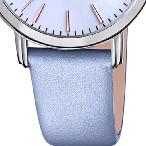 Lotus Damen Armbanduhr Trendy 18738/3 Analog Leder blau UL18738/3