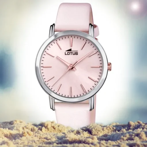 Lotus Damen Armbanduhr Trendy 18738/2 Analog Leder rosa UL18738/2