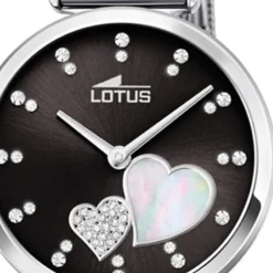 LOTUS Damen Armbanduhr Zirkonias 18615/4 Edelstahl silber UL18615/4