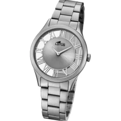 Lotus Damen-Armbanduhr Edelstahl grau 18398/1 Quarz Trendy UL18398/1