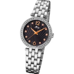 Lotus Damen-Armbanduhr Edelstahl silber 18379/2 Quarz Grace UL18379/2