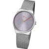 LOTUS Damen-Armbanduhr Stahlband klassisch Quarz Edelstahl silber UL18288/2
