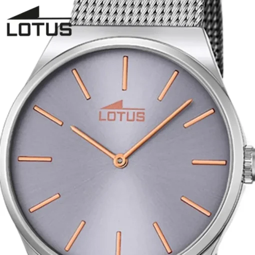LOTUS Damen-Armbanduhr Stahlband klassisch Quarz Edelstahl silber UL18288/2