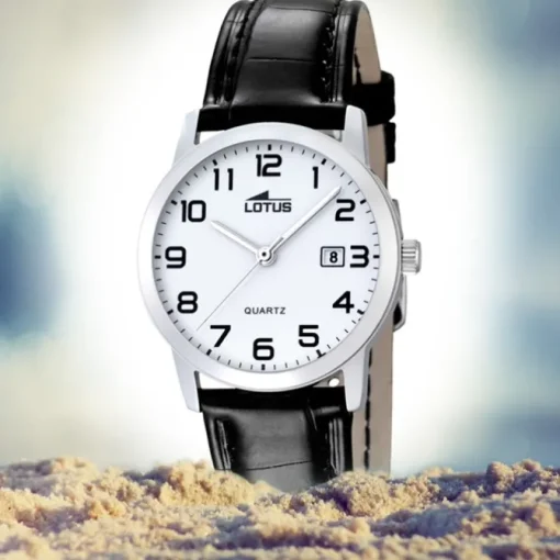 LOTUS Damen-Uhr - Lederband klassisch - Analog - Quarz - Leder - UL18240/1