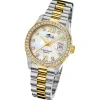 Lotus Damenuhr Edelstahl silber gold Lotus Classic Armbanduhr UL18978/1