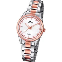 Lotus Damen-Uhr Edelstahl silber roségold 18386/2 Quarz Grace UL18386/2