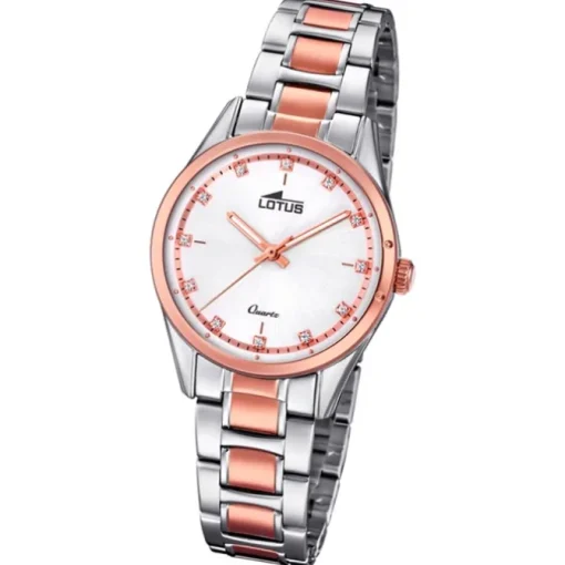 Lotus Damen-Uhr Edelstahl silber roségold 18386/2 Quarz Grace UL18386/2