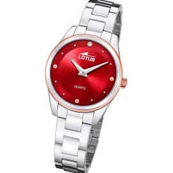 Lotus Damenuhr Edelstahl silber Lotus Classic Armbanduhr UL18795/6