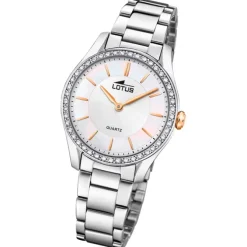 Lotus Damenuhr Edelstahl silber Lotus Classic Armbanduhr UL18796/4