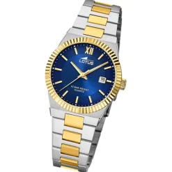 Lotus Damenuhr Edelstahl silbergold Lotus Classic Armbanduhr UL18839/3
