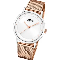 Lotus Damenuhr Edelstahl roségold Lotus Classic Armbanduhr UL18878/2