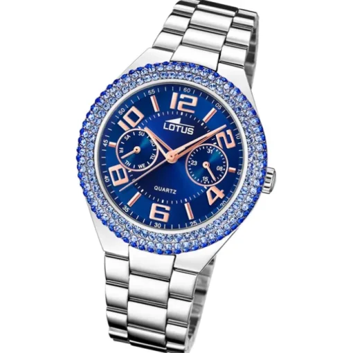 Lotus Damenuhr Edelstahl silber Lotus Classic Armbanduhr UL18909/1