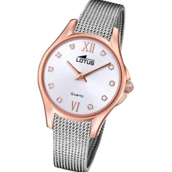 Lotus Damenuhr Edelstahl silber Lotus Classic Armbanduhr UL18824/1