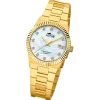 Lotus Damenuhr Edelstahl gold Lotus Classic Armbanduhr UL18840/1