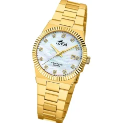 Lotus Damenuhr Edelstahl gold Lotus Classic Armbanduhr UL18840/1