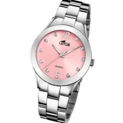 Lotus Damenuhr Edelstahl silber Lotus Classic Armbanduhr UL18884/2