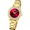 Lotus Damenuhr Edelstahl gold Lotus Classic Armbanduhr UL18893/2