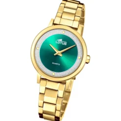 Lotus Damenuhr Edelstahl gold Lotus Classic Armbanduhr UL18893/3