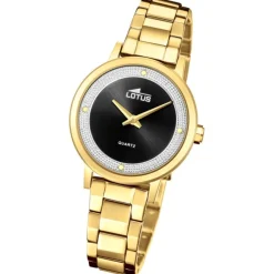 Lotus Damenuhr Edelstahl gold Lotus Classic Armbanduhr UL18893/4