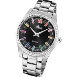 Lotus Damenuhr Edelstahl Silber Lotus Classic Armbanduhr UL18898/6