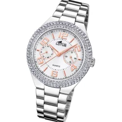 Lotus Damenuhr Edelstahl silber Lotus Classic Armbanduhr UL18918/1