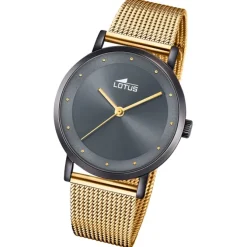 Lotus Damenuhr Edelstahl gold Lotus Classic Armbanduhr UL18830/1
