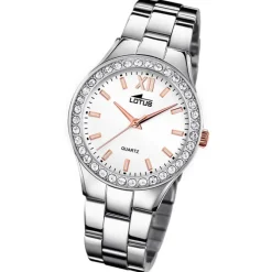 Lotus Damenuhr Edelstahl silber Lotus Classic Armbanduhr UL18883/1