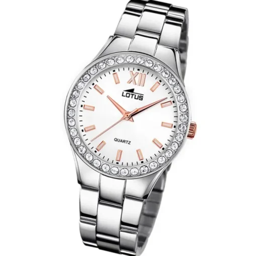 Lotus Damenuhr Edelstahl silber Lotus Classic Armbanduhr UL18883/1