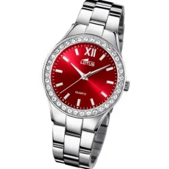 Lotus Damenuhr Edelstahl silber Lotus Classic Armbanduhr UL18883/6