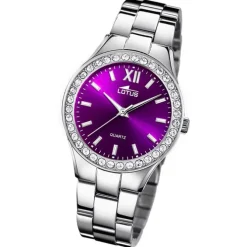 Lotus Damenuhr Edelstahl silber Lotus Classic Armbanduhr UL18883/8
