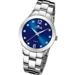 Lotus Damenuhr Edelstahl silber Lotus Classic Armbanduhr UL18884/5