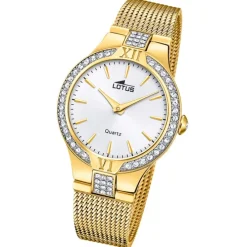 Lotus Damenuhr Edelstahl gold Lotus Classic Armbanduhr UL18895/1
