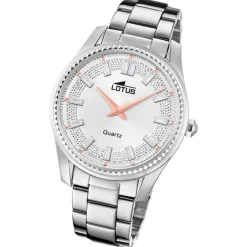 Lotus Damenuhr Edelstahl Silber Lotus Classic Armbanduhr UL18898/1