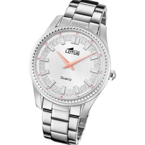 Lotus Damenuhr Edelstahl Silber Lotus Classic Armbanduhr UL18898/1