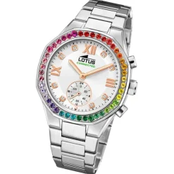Lotus Damenuhr Edelstahl silber Lotus Classic Armbanduhr UL18924/5