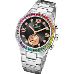Lotus Damenuhr Edelstahl silber Lotus Classic Armbanduhr UL18924/6