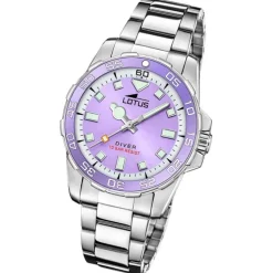Lotus Damenuhr Edelstahl silber Lotus Classic Armbanduhr UL18937/6